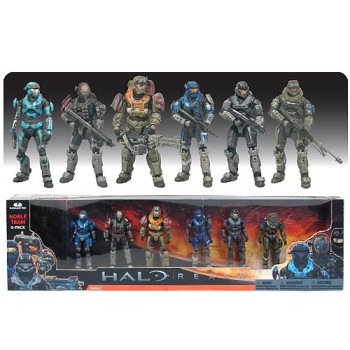 Halo Reach Action Figure Deluxe Box Set Noble Team 17 cm